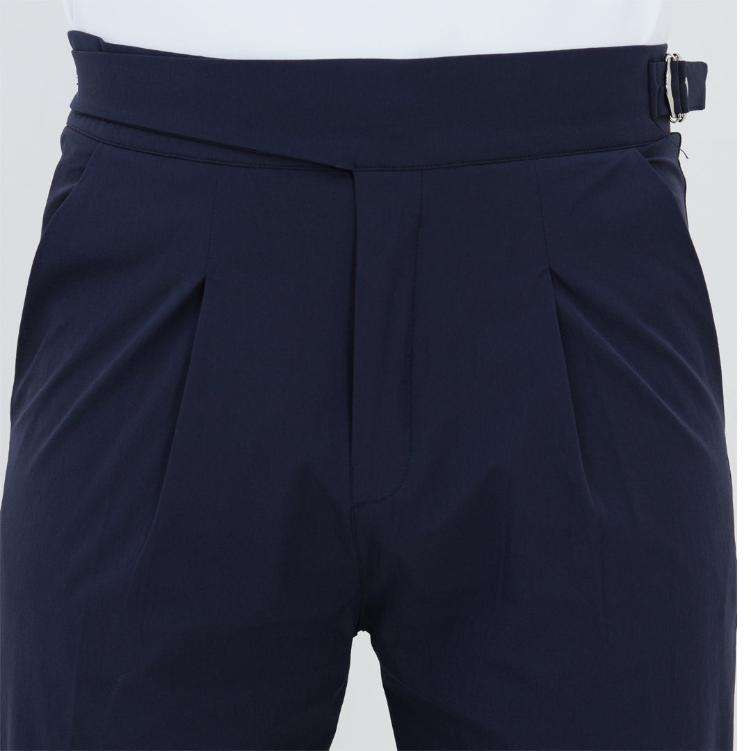 ITALIAN COLLAR GURKHA PANT NAVY