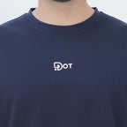 Essential Slub Tee | Navy