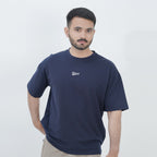 Essential Slub Tee | Navy