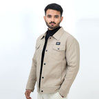 VENTURE WAFFLE BEIGE MENS CASUAL JACKET