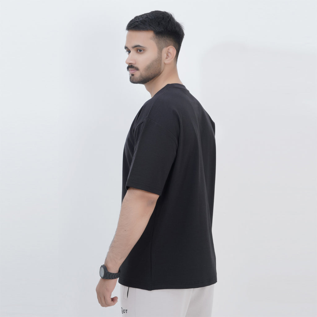 Essential Slub Tee | Oynx Black