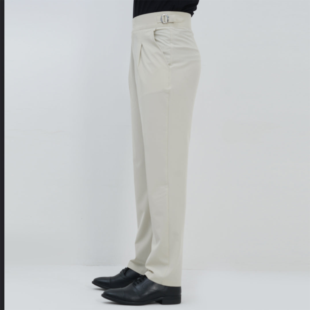 ITALIAN COLLAR GURKHA PANT LT.BEIGE