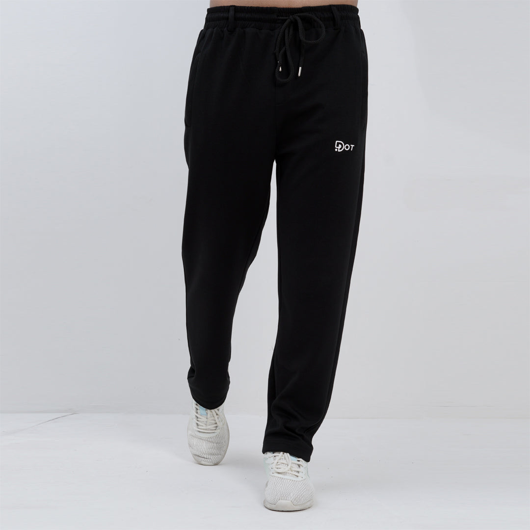 VISCOSE COMFY BLACK NORMAL BAGGY TROUSER PANT
