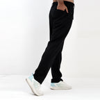 VISCOSE COMFY BLACK NORMAL BAGGY TROUSER PANT
