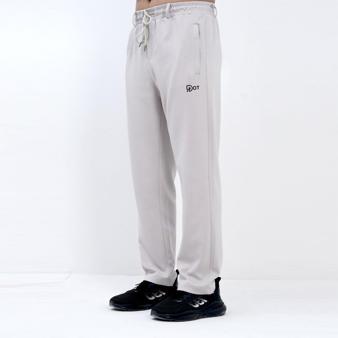 VISCOSE COMFY MIST BEIGE NORMAL BAGGY TROUSER PANT