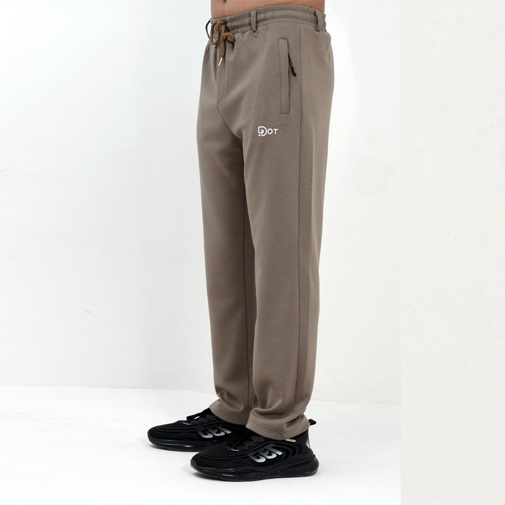 VISCOSE COMFY KHAKI NORMAL BAGGY TROUSER PENT