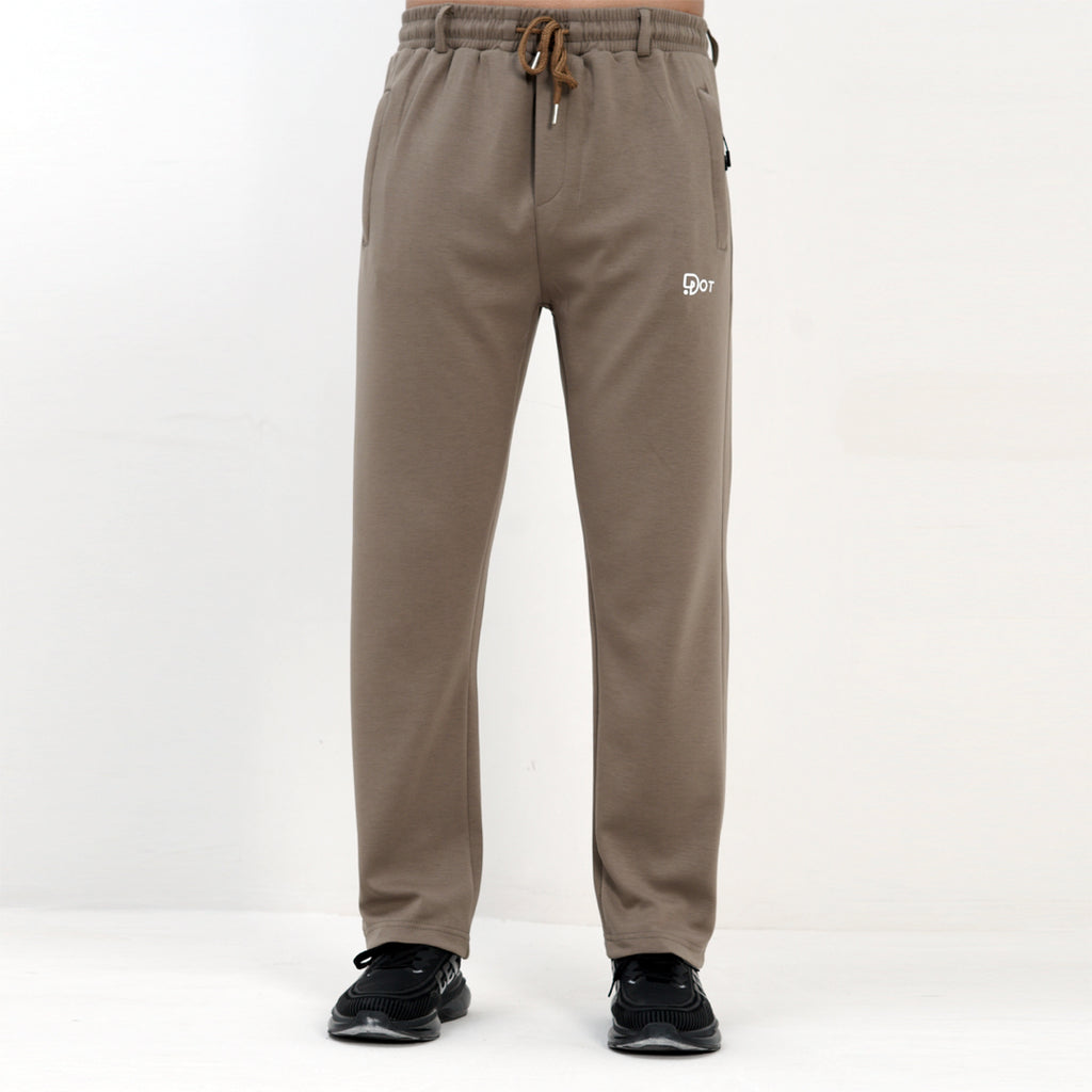 VISCOSE COMFY KHAKI NORMAL BAGGY TROUSER PENT