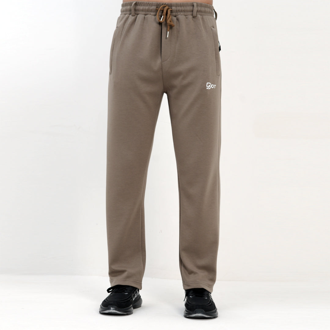 VISCOSE COMFY KHAKI NORMAL BAGGY TROUSER PENT