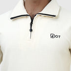 WAFFLE Quarter-Zip | Beige